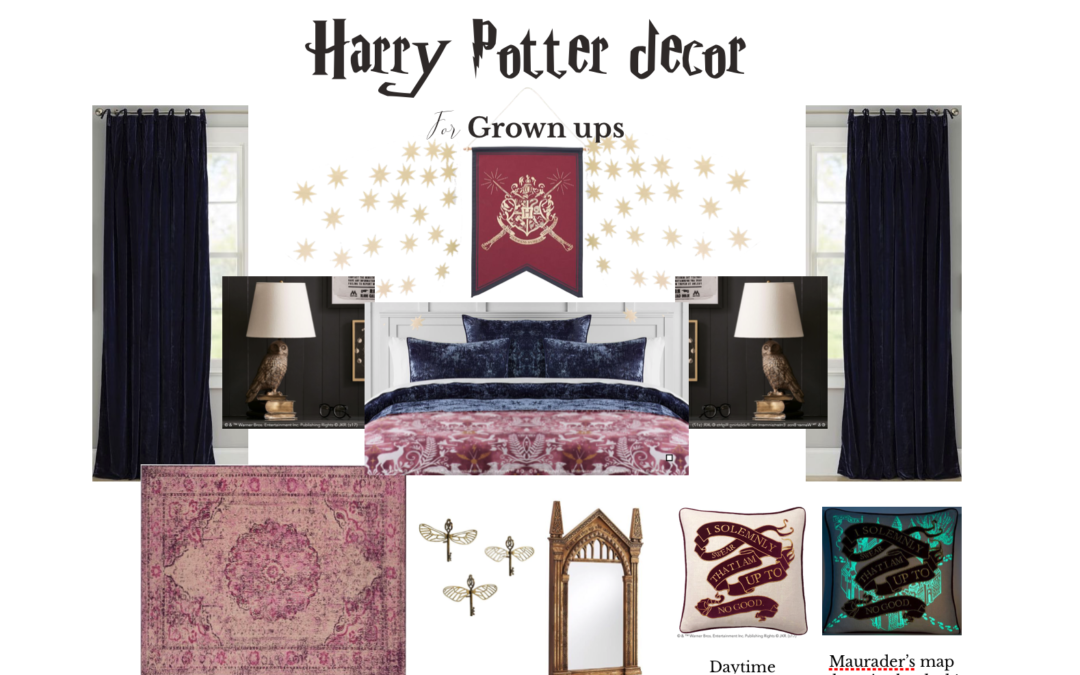 Grown Up Harry Potter Decor Marilynn Taylor Bnb Diy Design