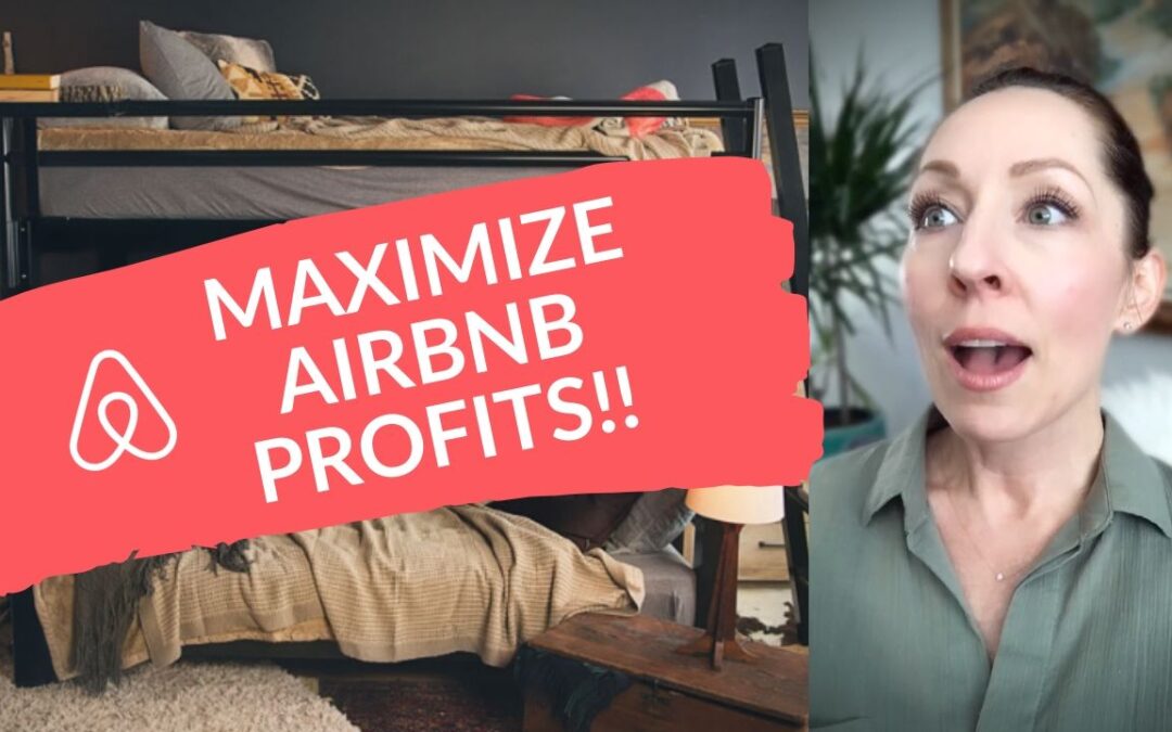 airbnb, top 5 tips, host, Superhost, Vrbo, vacation rental, short term rental, how to, guide, download, coaching, Marilynn Taylor, expert, bunks beds, maximize, profits, design, bedroom