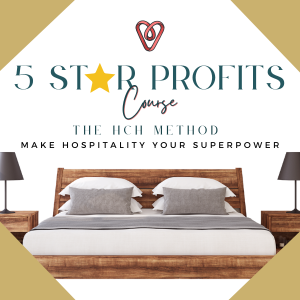5 star profits Airbnb course, how to host, short term rentals, VRBO, vacation rental hosting, investing, real estate, coach, educator